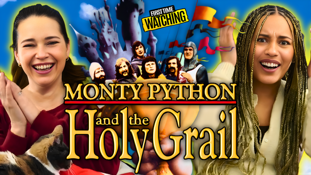 Monty Python and the Holy Grail Reaction (Amy and Honey) YouTube version (early access and no ads)
