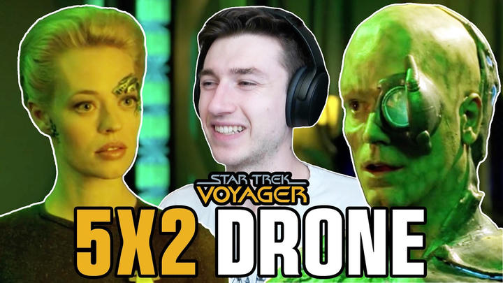 EXTRA EARLY ACCESS - A GOOD BORG?? STAR TREK VOYAGER 5X2 - "Drone” | FIRST TIME WATCHING REACTION