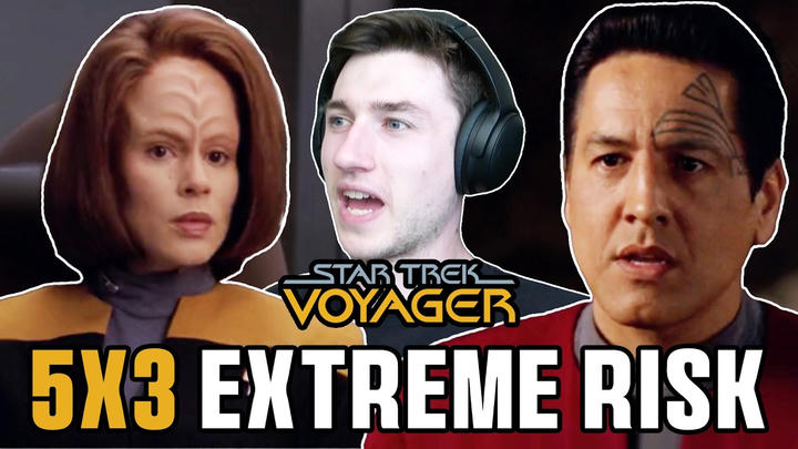 EXTRA EARLY UNCUT - STAR TREK VOYAGER 5X3 - Extreme Risk