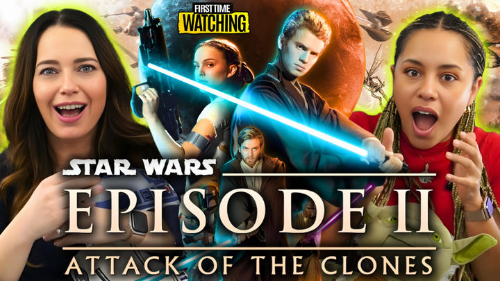 Star Wars Episode II Attack of the Clones Reaction (Amy and Honey) YouTube version (early access and no ads)