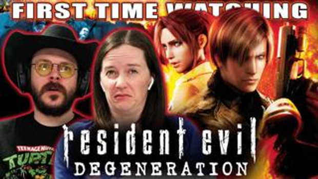 You, Me, & The TV - Resident Evil: Degeneration (2008)