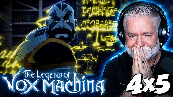 THE LEGEND OF VOX MACHINA | 4X5 REACTION | THE LIBRARY HEIST Was INSANE! 📚