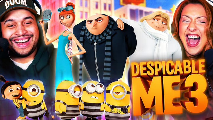 DESPICABLE ME 3 (2017) FULL LENGTH MOVIE REACTION – WATCH ALONG