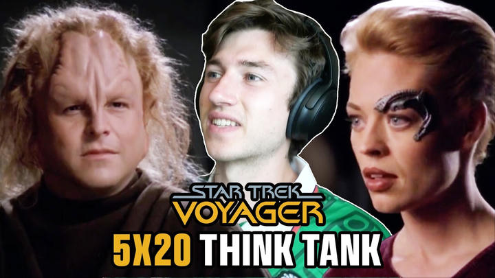 EXTRA EARLY UNCUT - STAR TREK VOYAGER 5X20 - Think Tank