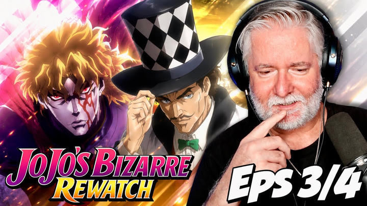 JOJO’S BIZARRE ADVENTURE | Episode 3 & 4 REACTION | Dio Lives…And Hamon ARRIVES! | Phantom Blood