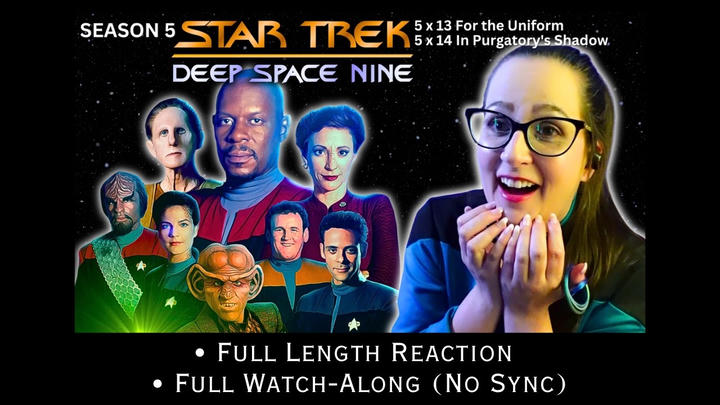 🖖Star Trek DS9 5x13-14 Full + Watch-Along