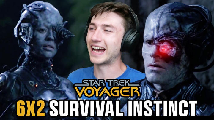 EXTRA EARLY ACCESS - MORE BORG! STAR TREK VOYAGER 6X2 - “Survival Instinct” | FIRST TIME WATCHING REACTION