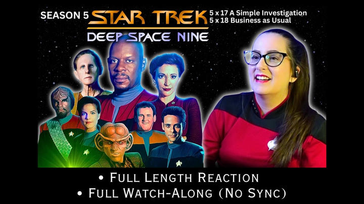 🖖Star Trek DS9 5x17-18 Full + Watch-Along