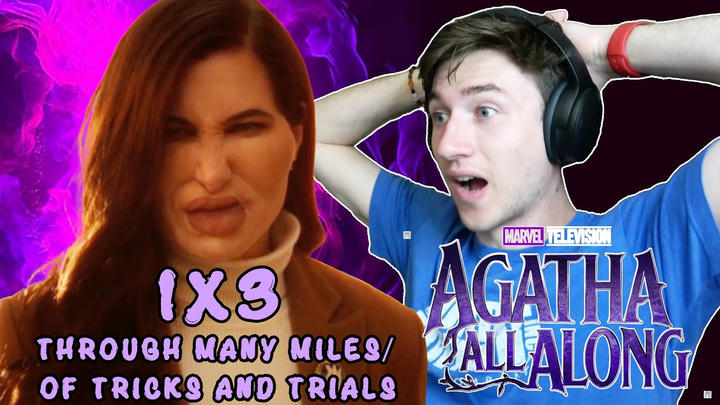 AGATHA ALL ALONG 1x3 Through Many Miles/Of Tricks and Trials- FIRST TIME WATCHING REACTION