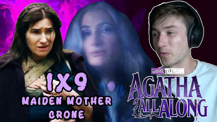 AGATHA ALL ALONG 1X9 Maiden Mother Crone - FIRST TIME WATCHING REACTION