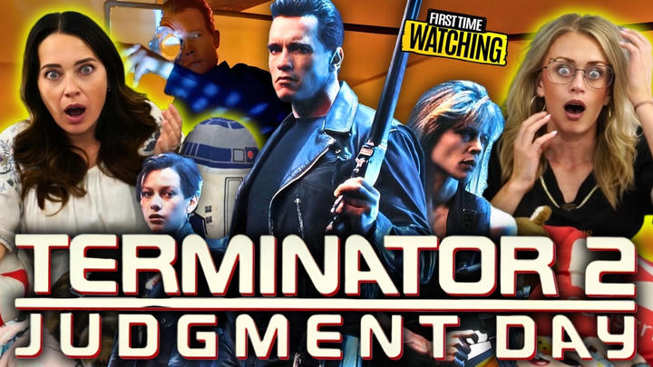 Terminator 2 Full Length Reaction (Amy and Gina)