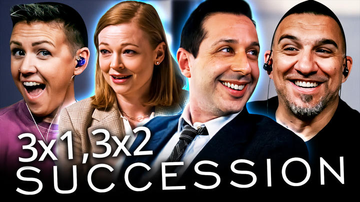 Succession Season 3 Episode 1 & 2 REACTION!! (edited YT reaction)