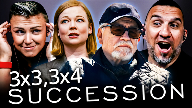 Succession Season 3 Episode 3 & 4 REACTION!! (edited YT reaction)