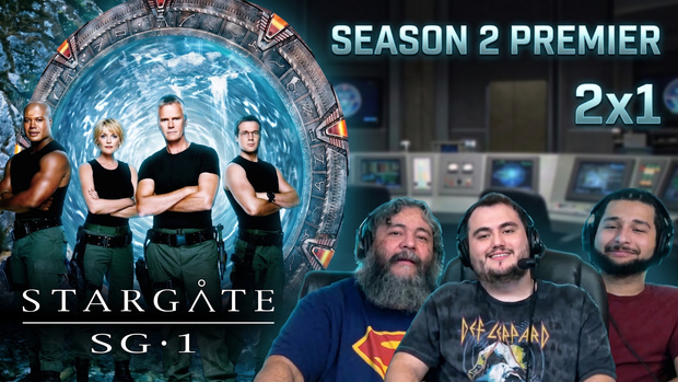 YT Early Access:C4 Solves Everything! 💥 | Gerard, Julien & Ray React to Stargate SG-1 2x1 (The Serpent's Lair)