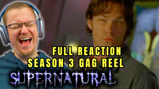 Supernatural Season 3 Gag Reel | Full Reaction