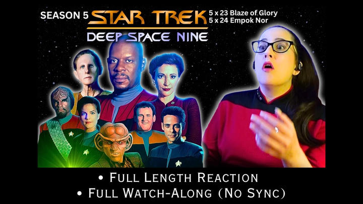 🖖Star Trek DS9 5x23-24 Full + Watch-Along