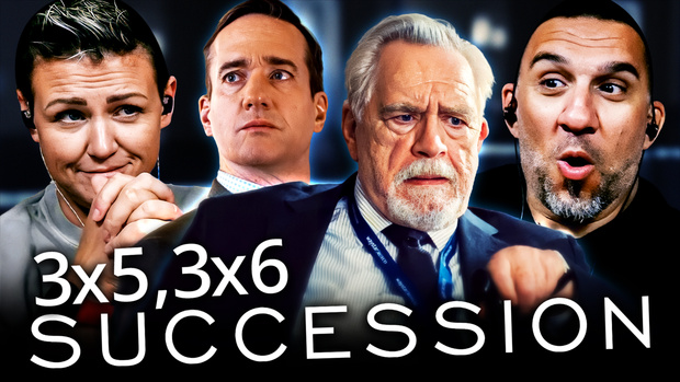 Succession Season 3 Episode 5 & 6 REACTION!! (edited YT reaction)