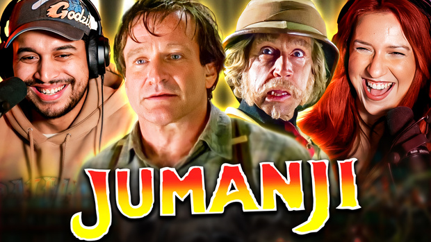 JUMANJI (1995) FULL LENGTH MOVIE REACTION – WATCH ALONG
