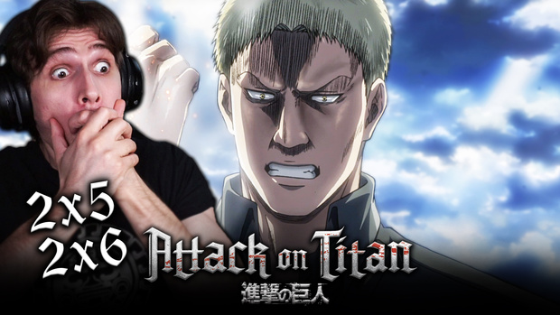 Attack on Titan 2x5 & 2x6 YouTube Reaction!