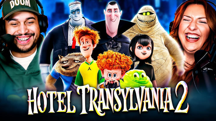 HOTEL TRANSYLVANIA 2 (2015) FULL LENGTH MOVIE REACTION – WATCH ALONG