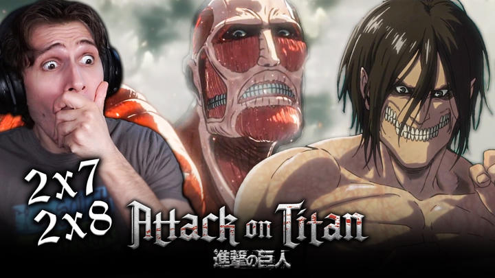 Attack on Titan 2x7 & 2x8 YouTube Reaction!