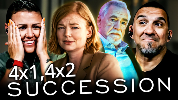 Succession Season 4 Episode 1 & 2 REACTION!! (edited YT reaction)