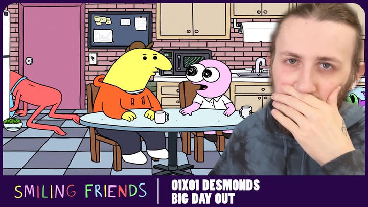 THIS IS CHAOS -  Smiling Friends 1X01 - 'Desmond's Big Day Out' Reaction