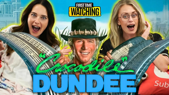 Crocodile Dundee Full Length Reaction (Amy and Gina)