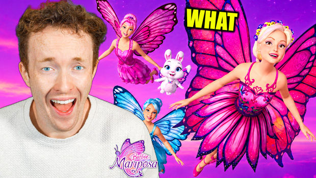 Barbie Mariposa UNCUT Reaction!