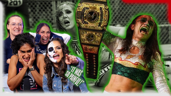 Early Access: Steel Cage Match 2022 | Thunder Rosa vs Britt Baker | Reaction+Interview - Uncut