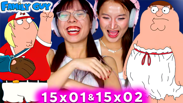 Full-length 15x01 & 15x02 Family Guy