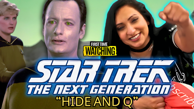 Star Trek TNG - Hide and Q - 1x10 Reaction (Toy) YouTube version (early access and no ads)