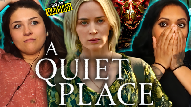 A Quiet Place Reaction (Hannah and Toy) YouTube version (early access and no ads)