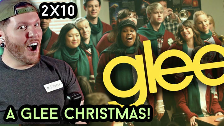 A Very Glee Christmas REACTION | First time watching GLEE 2x10 | Some holiday classics!