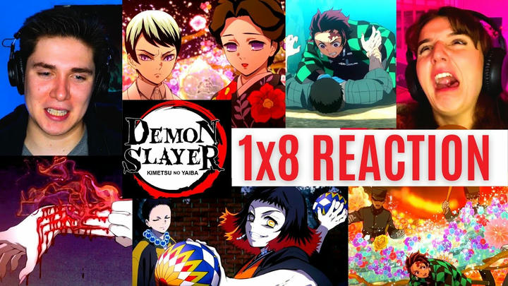 REACTING to *1x8 Demon Slayer: Kimetsu no Yaiba* LADY TAMAYO!!!(First Time Watching) Shonen Anime