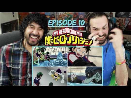 MY HERO ACADEMIA 1x10 - REACTION!!!