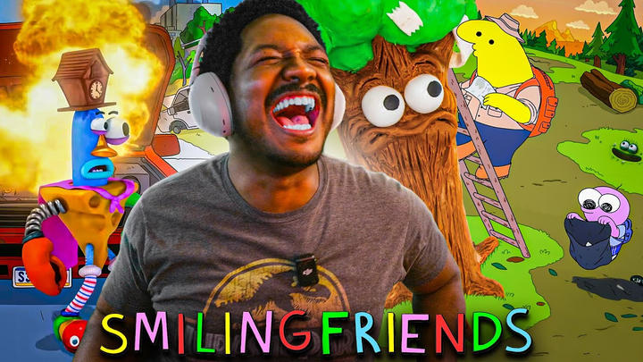 Binge Watching SMILING FRIENDS S3 Has Me GASPING For Air Laughing