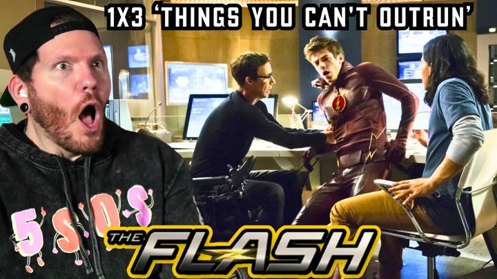 First time watching THE FLASH Reaction 1x3 'Things You Can't Outrun'