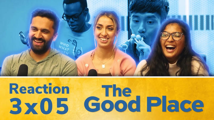 The Good Place - 3x5 Jeremy Bearimy - Group Reaction