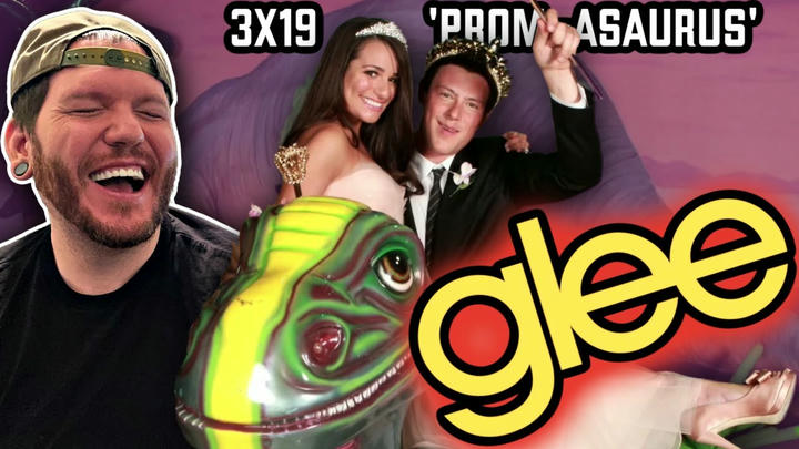 It's time for prom! | GLEE 3x19 'Prom-asaurus' | First time watching!