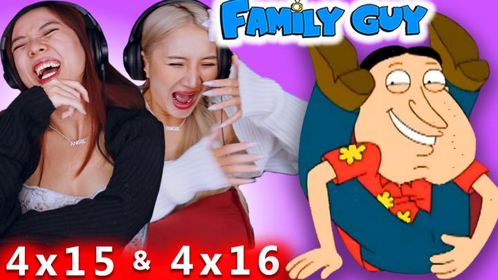 Asian Girls React | Family Guy Season 4 | Ep 15 & 16 (Family Guy Reaction)