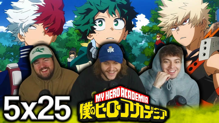 THE TIME HAS FINALLY COME!!! | My Hero Academia 5x25 "The High, Deep Blue Sky" Group Reaction!