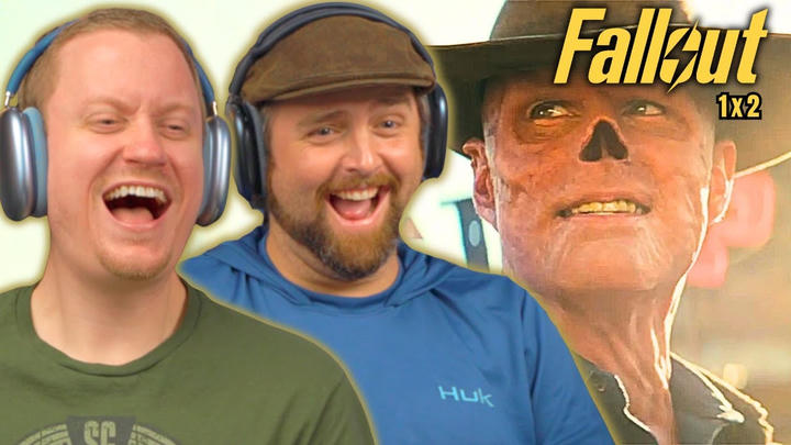 Lucy learns how to get A HEAD!! Fallout 1x2 Reaction!! "The Target" | First Time Watching w/ Kyle!