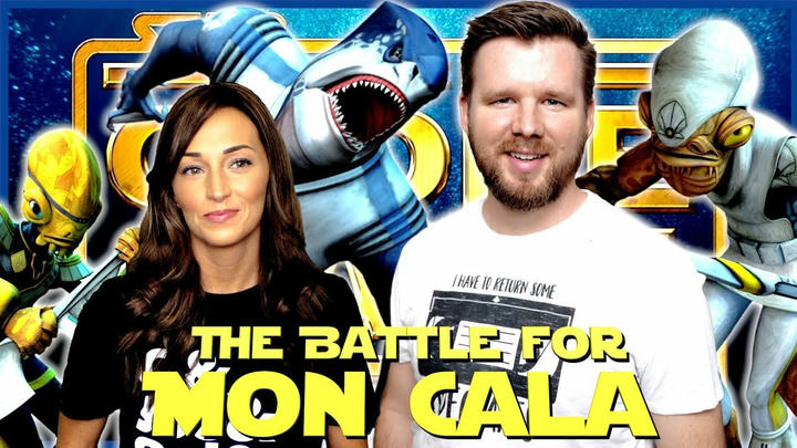 The Battle of Mon Cala || My wife watches The Clone Wars for the FIRST time