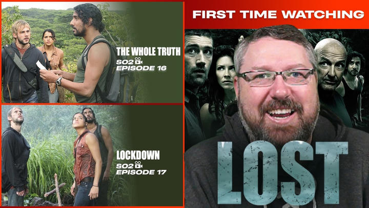 Lost S2E16 & E17 |  First Time Watching | The Whole Truth & Lockdown