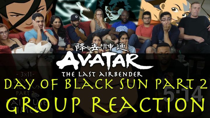 Avatar: The Last Airbender - 3x11 Day of Black Sun Part 2 - Group Reaction
