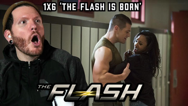 First time watching THE FLASH Reaction 1x6 'The Flash is Born'