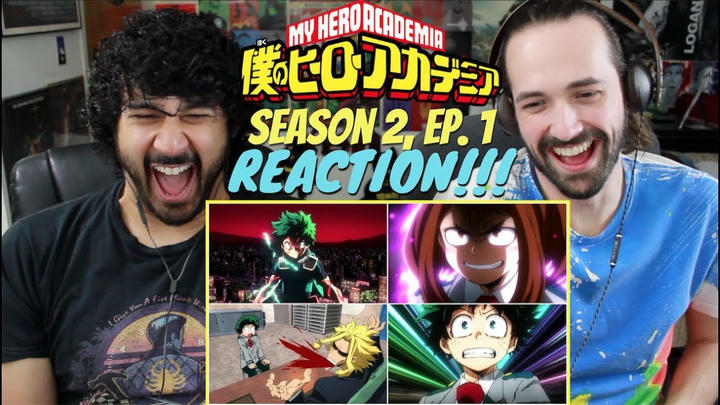 MY HERO ACADEMIA 2x1 - REACTION!!!