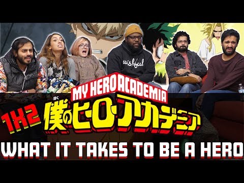 [Premium Access] My Hero Academia - 1x2 What It Takes To Be A Hero - Group Reaction