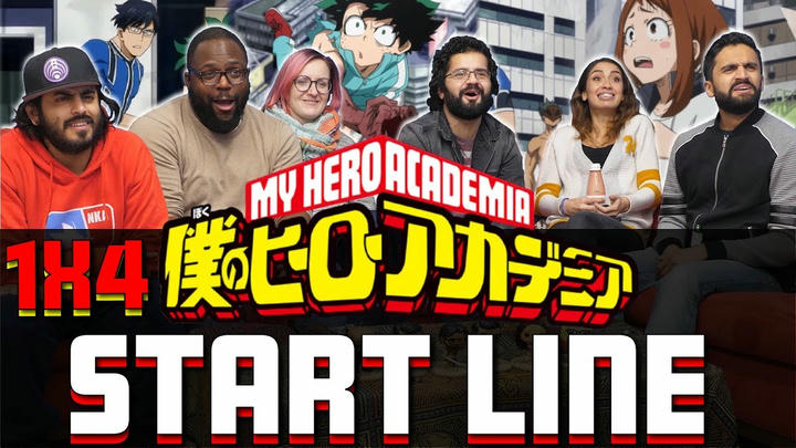 [Premium Access] My Hero Academia - 1x4 Start Line - Group Reaction